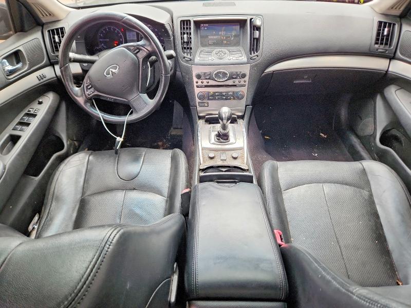 2013 Infiniti G VIN JN1CV6AR1DM765587 COPART salvage auction — FRONT END, Il - Salvage Certificate, sold $250 on 2026-07-30 (photo 8)