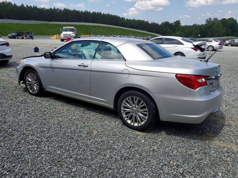 2012 Chrysler 200 VIN 1C3BCBFG7CN176314 COPART salvage auction — FRONT END, Nc - Salvage Certificate Of Title, sold $225 on 2026-07-09 (photo 2)