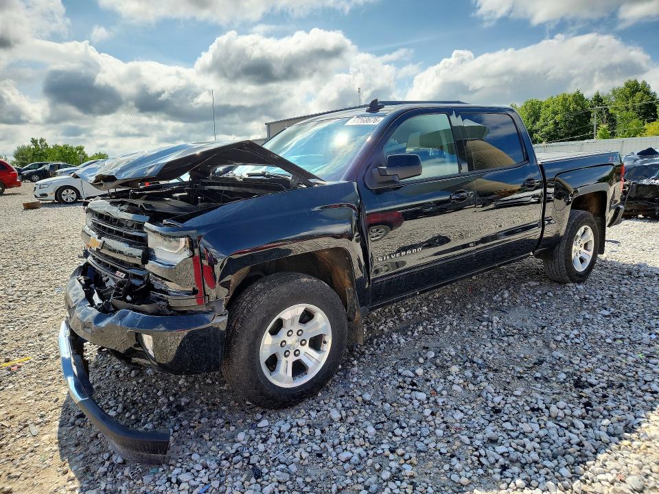 2018 Chevrolet VIN 3GCUKREC6JG583450 COPART salvage auction — FRONT END, Mi - Certificate Of Title, sold $6,700 on 2026-07-02 (photo 1)