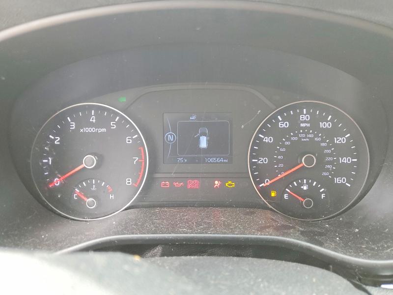 2018 Kia Sportage VIN KNDPM3AC7J7380444 COPART salvage auction — VANDALISM, Ny - Mv-907A Salvage Certificate, sold $2,950 on 2026-07-20 (photo 9)