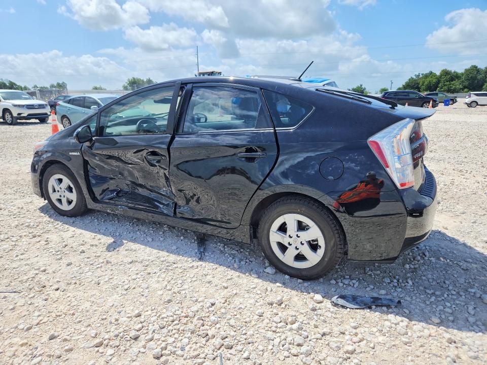 2010 Toyota Prius VIN JTDKN3DU1A1295131 COPART salvage auction — SIDE, TX - SALVAGE VEHICLE TITLE, sold $1,500 on 2026-07-16 (photo 2)