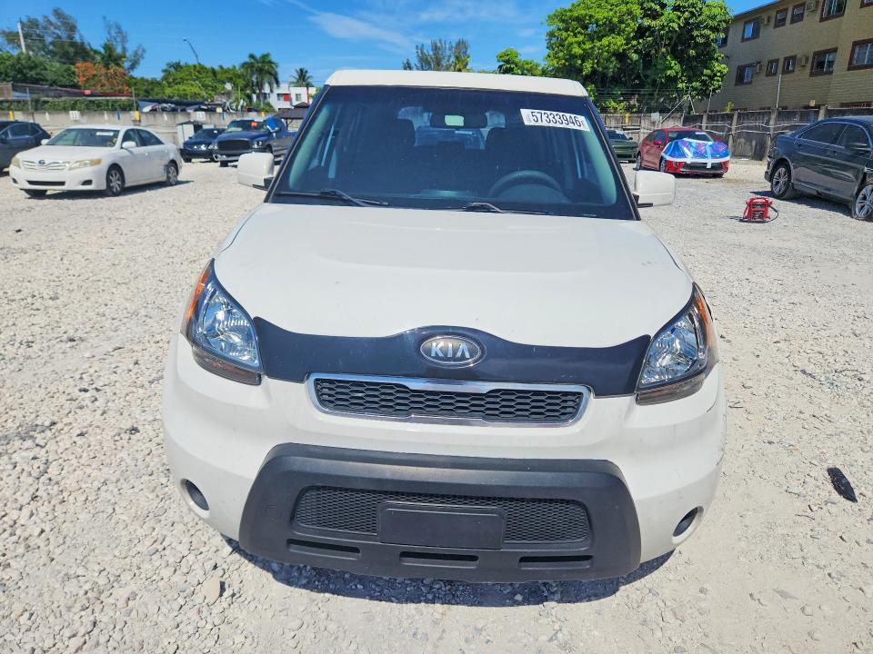 2011 Kia Soul VIN KNDJT2A18B7307344 COPART salvage auction — FRONT END, FL - CERT OF TITLE SLVG REBUILDABLE, sold $400 on 2026-07-07 (photo 5)