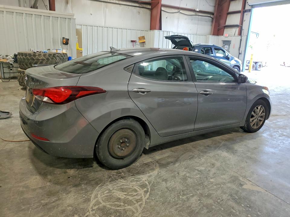 2014 Hyundai Elantra VIN 5NPDH4AE8EH514510 COPART salvage auction — VANDALISM, Ny - Certificate Of Title, sold $875 on 2026-07-06 (photo 3)