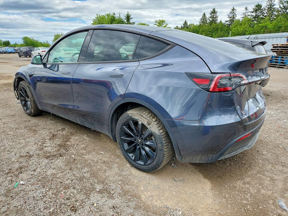 2023 Tesla Model y VIN 7SAYGDEE2PF607607 COPART salvage auction — FRONT END, On - Permit Salvage, sold $12,700 on 2026-07-16 (photo 2)