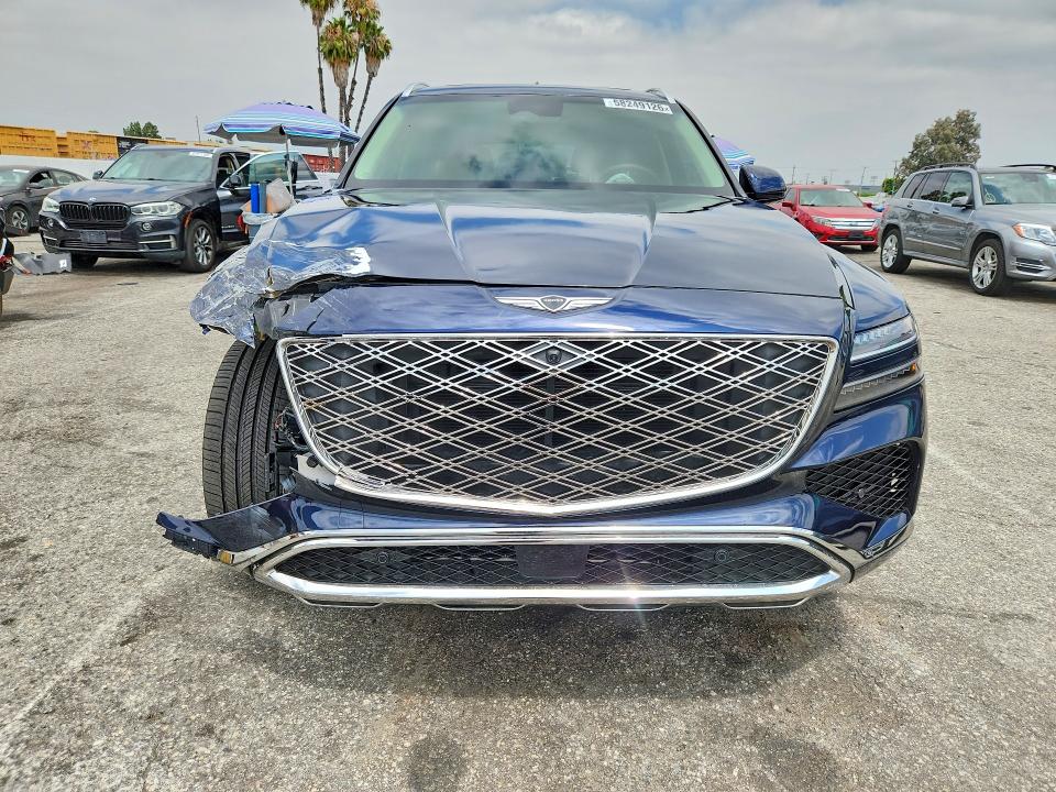 2025 Genesis Gv80 VIN KMUHEESCXSU254221 COPART salvage auction — FRONT END, Ca - Salvage Certificate (P), sold $24,300 on 2026-07-27 (photo 5)