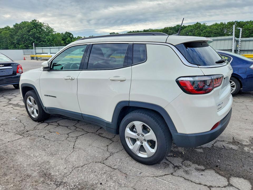 2021 Jeep Compass VIN 3C4NJDBB9MT501745 COPART salvage auction — HAIL, Mo - Salvage Certificate Of Title, sold $7,500 on 2026-08-26 (photo 2)