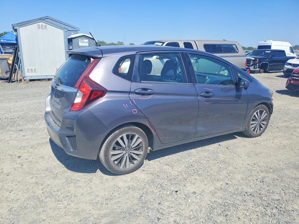 2015 Honda Fit VIN 3HGGK5H81FM723475 COPART salvage auction — FRONT END, Ca - Salvage Certificate, sold $425 on 2026-07-09 (photo 3)