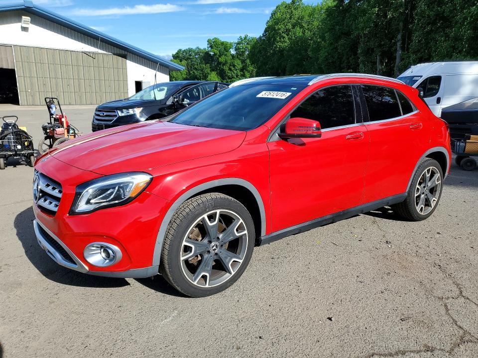 2019 Mercedes-benz Gla-klasse VIN WDCTG4EB4KU014130 COPART salvage auction — HAIL, Fl - Cert Of Title Slvg Rebuildable, sold $3,600 on 2026-08-06 (photo 1)