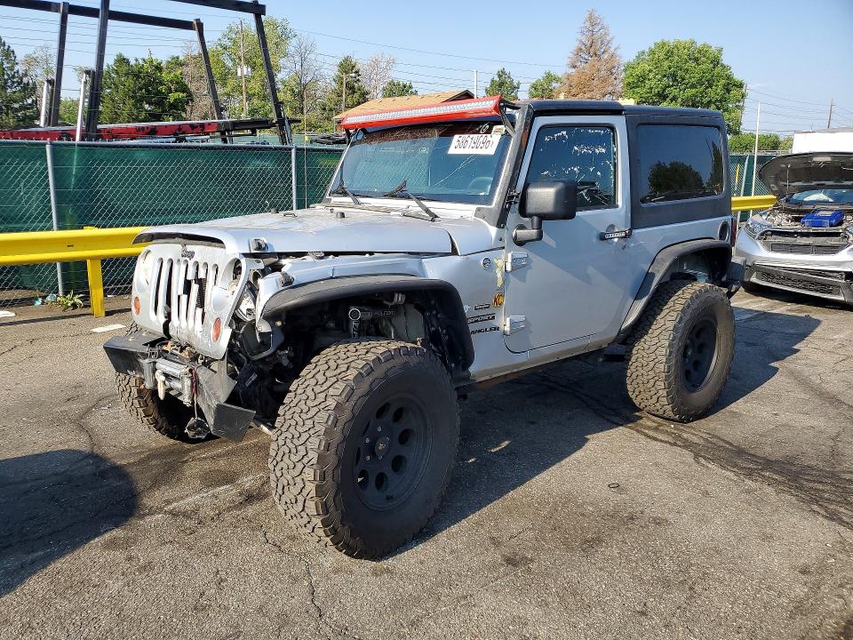 2011 Jeep Wrangler / VIN 1J4AA2D1XBL548163 COPART salvage auction — FRONT END, Co - Certificate Of Title, sold $3,500 on 2026-07-02 (photo 1)