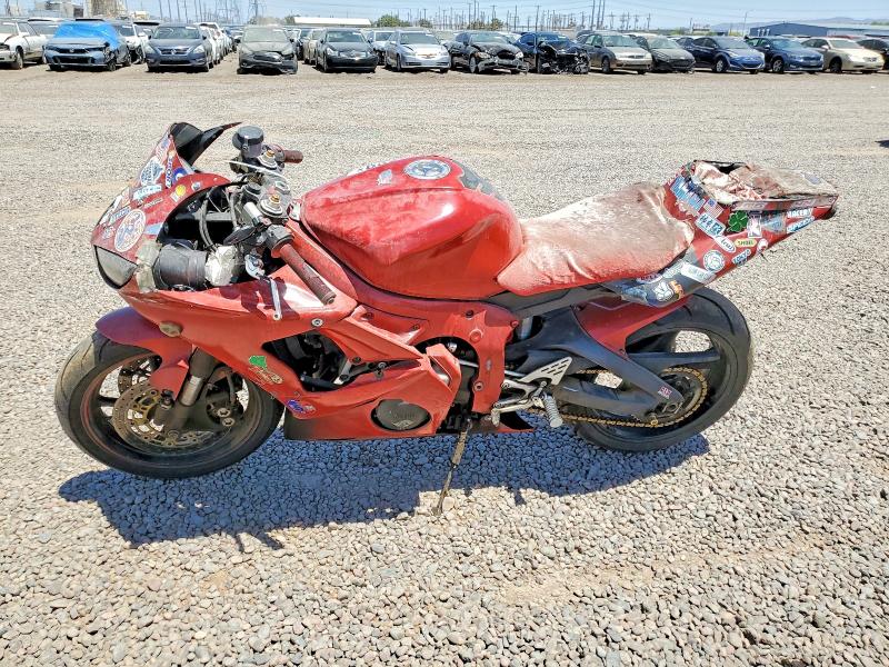 2007 Yamaha Yzfr6 VIN JYARJ06E77A035979 COPART salvage auction — SIDE, Az - Cert Of Title- Non Repair, sold $675 on 2026-07-27 (photo 3)