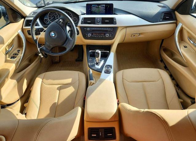 2013 BMW 3er VIN WBA3B1C54DK128852 COPART salvage auction — FRONT END, Va - Certificate Of Title, sold $1,750 on 2026-08-19 (photo 8)