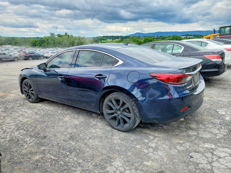 2016 Mazda 6 VIN JM1GJ1W54G1421924 COPART salvage auction — FRONT END, Pa - Certificate Of Salvage, sold $850 on 2026-07-17 (photo 2)