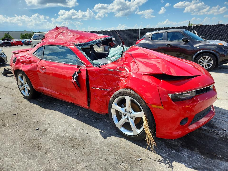 2015 Chevrolet VIN 2G1FF1E30F9262884 COPART salvage auction — ALL OVER, Fl - Certificate Of Destruction, sold $900 on 2026-07-02 (photo 4)