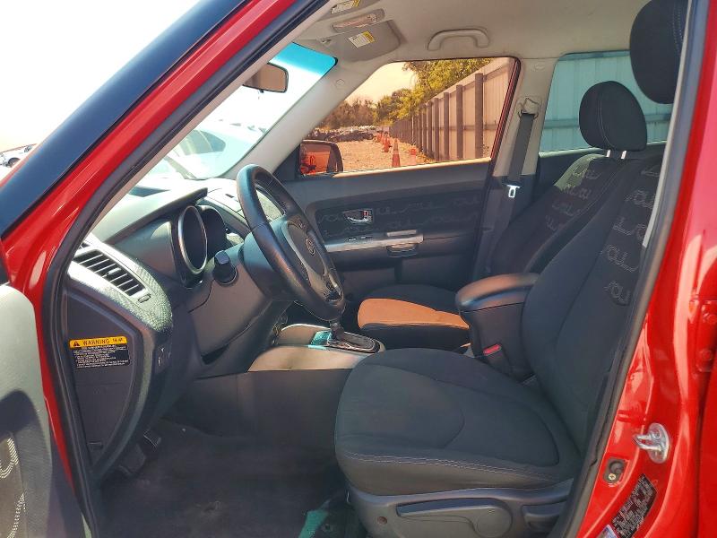 2012 Kia Soul VIN KNDJT2A67C7384042 COPART salvage auction — MINOR DENT/SCRATCHES, Fl - Certificate Of Title (P), sold $375 on 2026-07-21 (photo 7)