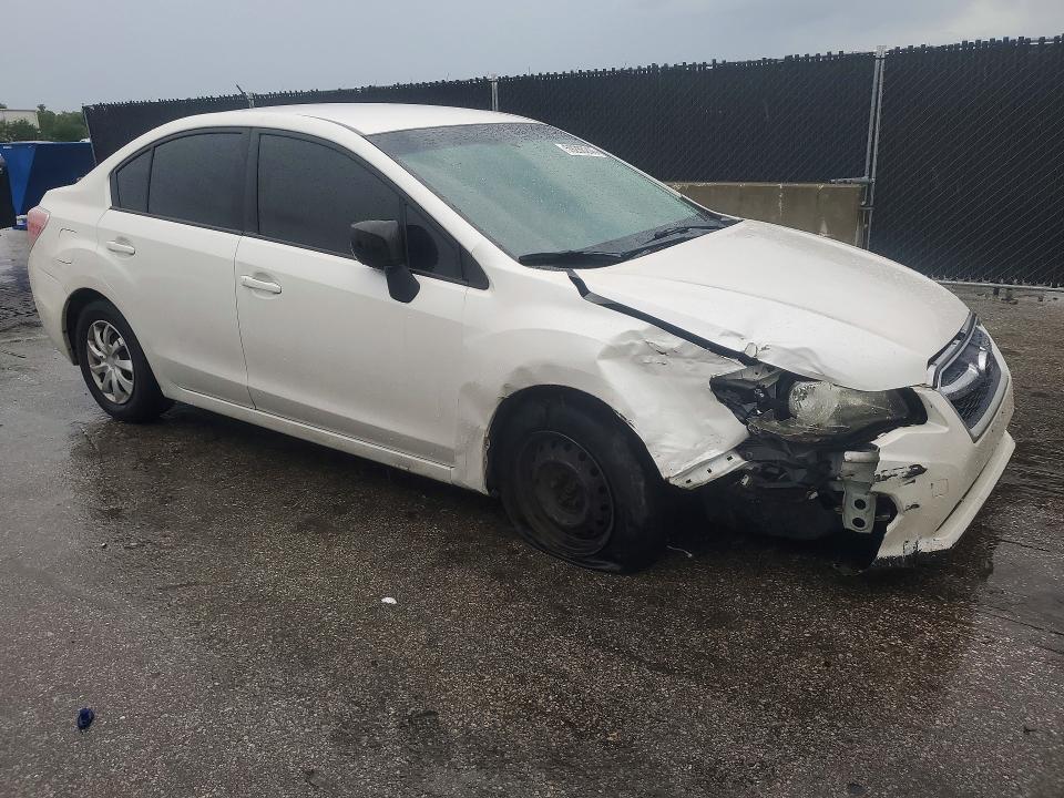 2012 Subaru Impreza VIN JF1GJAA67CH019774 COPART salvage auction — FRONT END, Fl - Cert Of Title Slvg Rebuildable, sold $375 on 2026-07-14 (photo 4)