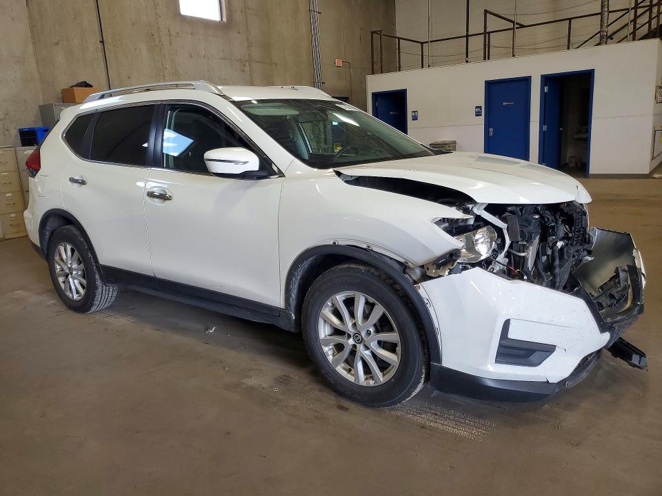 2017 Nissan Rogue VIN KNMAT2MV2HP584756 COPART salvage auction — FRONT END, Mn - Cert Of Title-Prior Salvage, sold $1,650 on 2026-07-07 (photo 4)