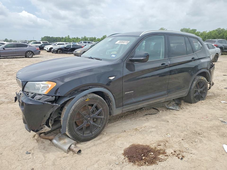 2013 Toyota VIN 5UXWX9C52D0A18282 COPART salvage auction — REAR END, TX - SALVAGE VEHICLE TITLE (P), sold $700 on 2026-07-17 (photo 1)