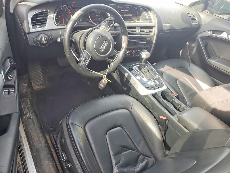 2014 Audi A5 VIN WAULFBFR4EA005729 COPART salvage auction — FRONT END, On - Permit No Brand - Unfit, sold $500 on 2026-07-02 (photo 8)