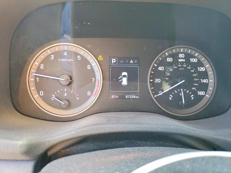 2017 Hyundai Tucson VIN KM8J3CA23HU424561 COPART salvage auction — REAR END, Id - Salvage Certificate Of Title, sold $3,550 on 2026-07-16 (photo 9)
