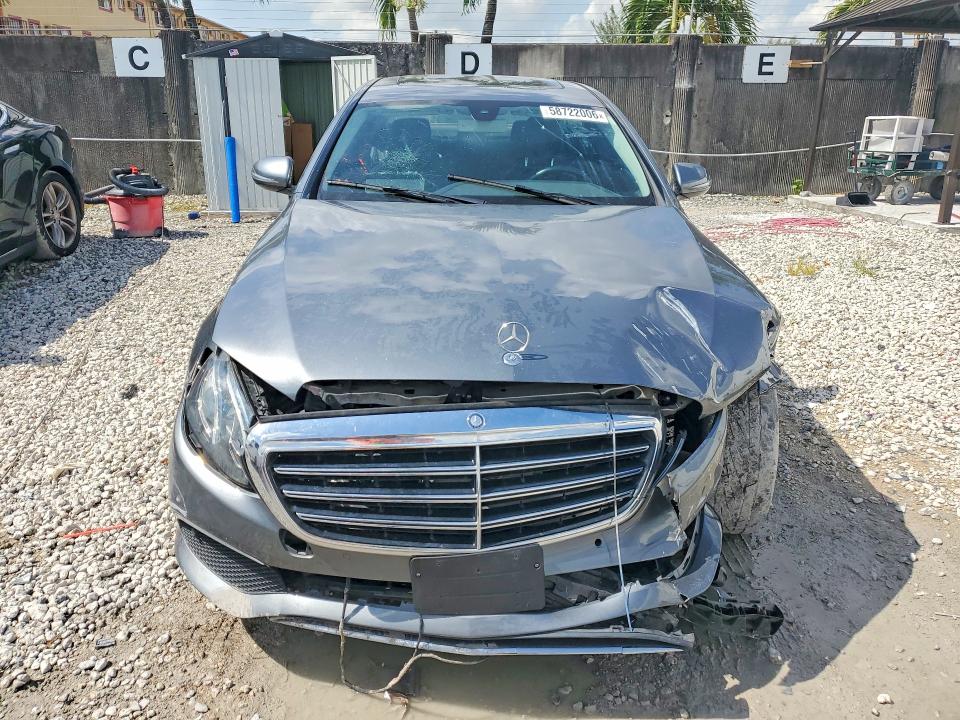 2017 Mercedes-benz E-klasse VIN WDDZF4JB8HA067535 COPART salvage auction — FRONT END, Ca - Salvage Certificate, sold $1,450 on 2026-07-28 (photo 5)