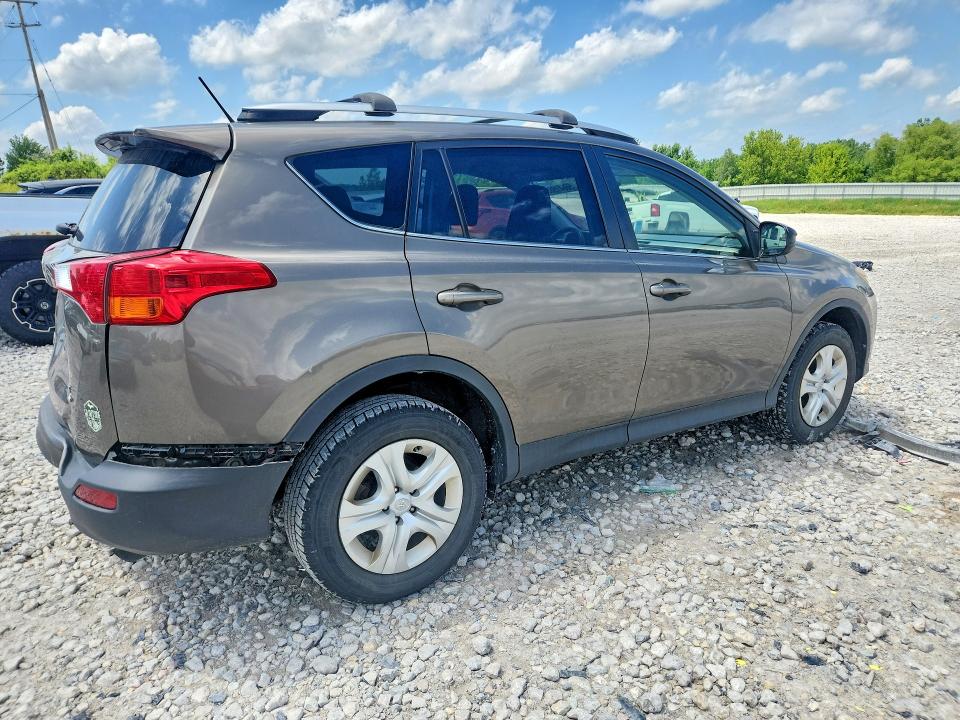 2015 Toyota Rav 4 VIN JTMBFREV5FD167200 COPART salvage auction — FRONT END, Mi - Certificate Of Title, sold $3,150 on 2026-07-23 (photo 3)