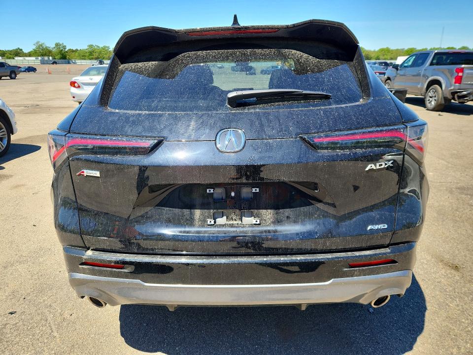 2025 Acura Adx VIN 3HDSA2H58SM710442 COPART salvage auction — FRONT END, NY - MV-907A SALVAGE CERTIFICATE, sold $7,400 on 2026-07-20 (photo 6)
