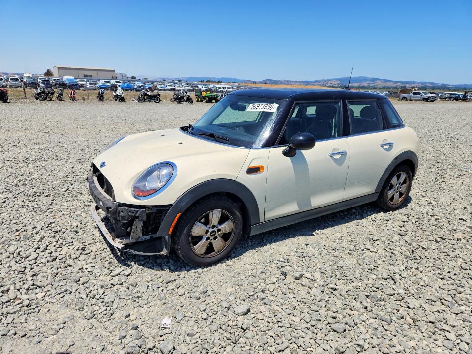 2015 Mini Cooper VIN WMWXS5C51FT829015 COPART salvage auction — VANDALISM, Ca - Salvage Certificate, sold $1,100 on 2026-08-10 (photo 1)