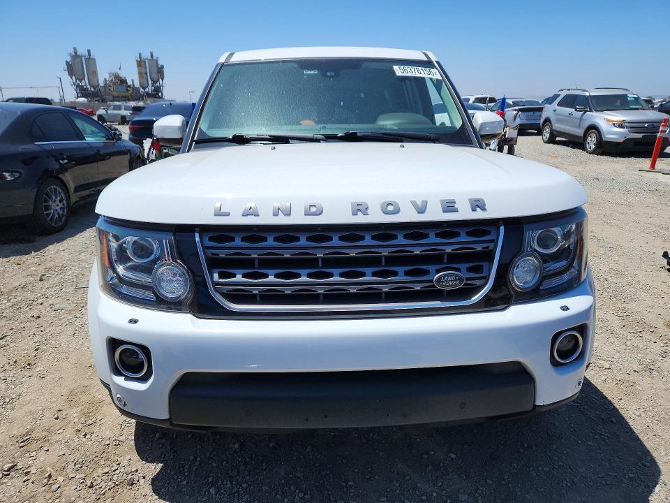 2016 Land rover Lr4 VIN SALAG2V6XGA789697 COPART salvage auction — REAR END, FL - CERTIFICATE OF TITLE, sold $3,000 on 2026-07-28 (photo 5)