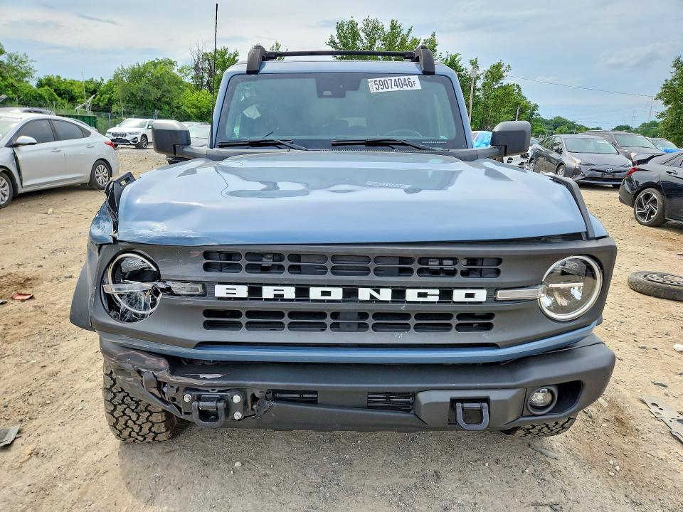 2023 Ford Bronco VIN 1FMEE5BP4PLB15770 COPART salvage auction — FRONT END, MD - CERT OF SALVAGE > 75% DAMAGE, sold $8,400 on 2026-07-30 (photo 5)