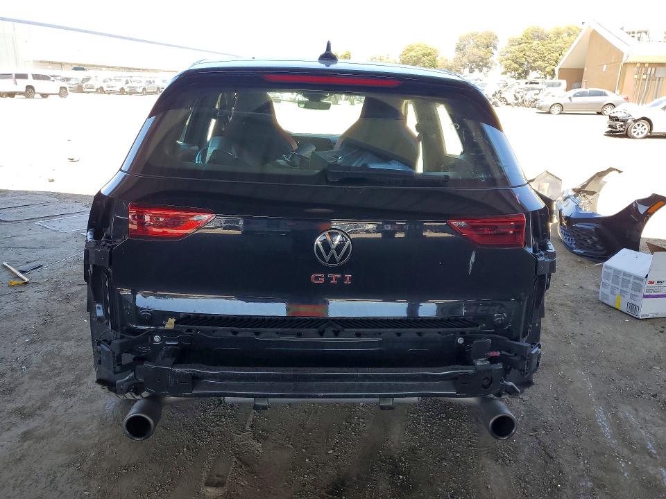 2024 Volkswagen Gti VIN WVW3A7CD3RW148364 COPART salvage auction — SIDE, CA - SALVAGE CERTIFICATE, sold $6,500 on 2026-08-13 (photo 6)