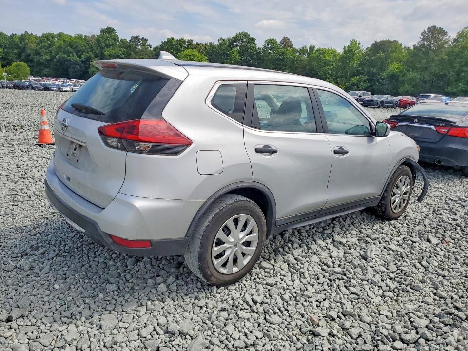 2018 Nissan Rogue VIN KNMAT2MT9JP546333 COPART salvage auction — FRONT END, Nc - Salvage Certificate Of Title, sold $1,800 on 2026-07-15 (photo 3)