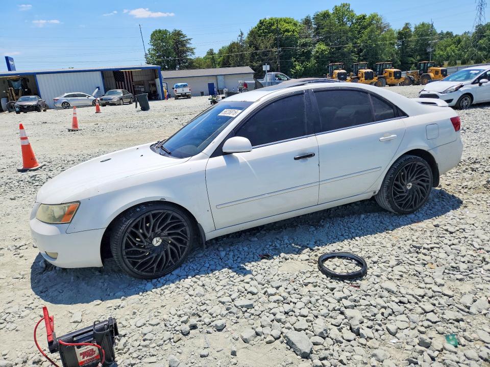 2007 Hyundai Sonata VIN 5NPEU46F97H182226 COPART salvage auction — MECHANICAL, Nc - Salvage Certificate Of Title, sold $400 on 2026-07-22 (photo 1)