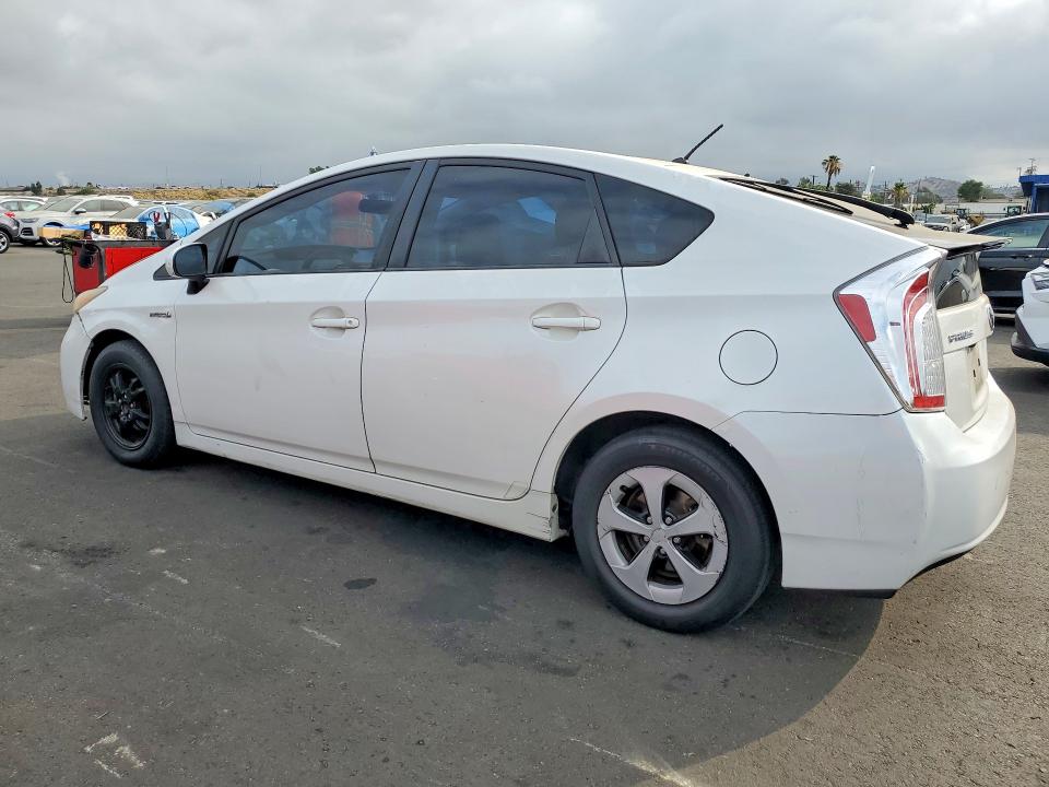 2013 Toyota Prius VIN JTDKN3DU4D5671883 COPART salvage auction — FRONT END, Ca - Salvage Certificate, sold $1,400 on 2026-07-15 (photo 2)