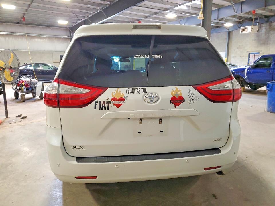 2016 Toyota Sienna VIN 5TDYK3DC3GS744976 COPART salvage auction — FRONT END, Pa - Certificate Of Salvage, sold $5,900 on 2026-07-15 (photo 6)