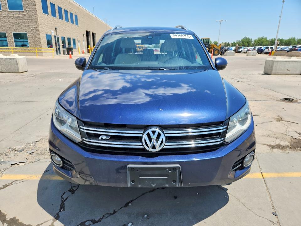 2016 Volkswagen Tiguan VIN WVGBV7AX5GW606931 COPART salvage auction — REAR END, Co - Public - Salvage Title, sold $2,650 on 2026-08-03 (photo 5)