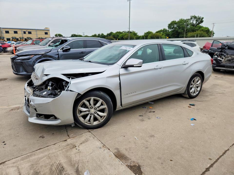 2017 Chevrolet Impala VIN 1G1105S31HU202027 COPART salvage auction — FRONT END, TX - SALVAGE VEHICLE TITLE (P), sold $175 on 2026-07-09 (photo 1)