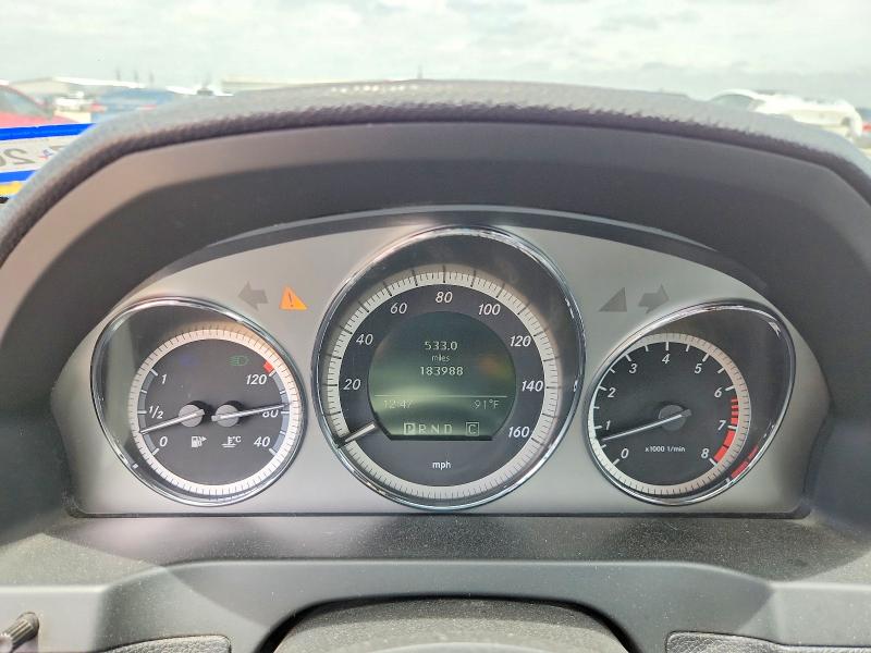 2010 Mercedes-benz C-klasse VIN WDDGF5GB5AR106190 COPART salvage auction — REAR END, Tx - Salvage Vehicle Title, sold $400 on 2026-07-09 (photo 9)