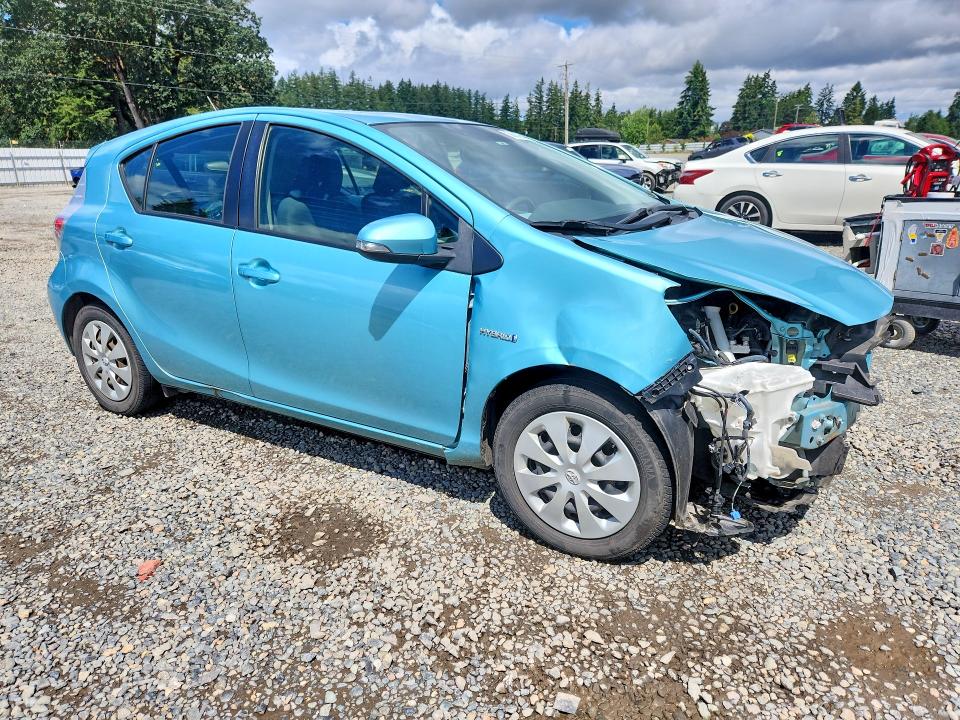 2012 Toyota Prius VIN JTDKDTB34C1030249 COPART salvage auction — FRONT END, Wa - Bill Of Sale, sold $1,250 on 2026-07-31 (photo 4)