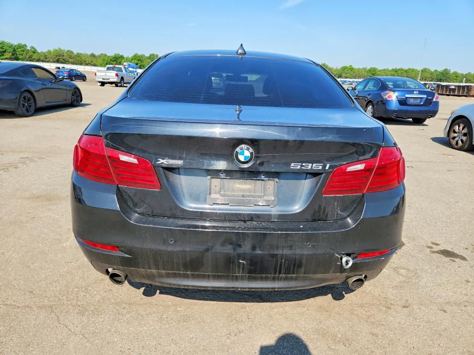 2014 BMW 5er VIN WBA5B3C55ED539252 COPART salvage auction — MINOR DENT/SCRATCHES, Ny - Certificate Of Title, sold $750 on 2026-07-27 (photo 6)