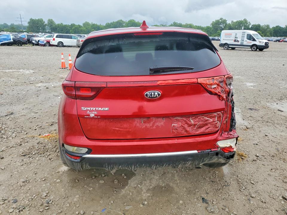 2021 Kia Sportage VIN KNDPMCAC2M7921954 COPART salvage auction — FRONT END, Wv - Certificate Of Title, sold $2,550 on 2026-07-31 (photo 6)