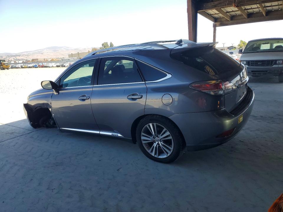 2015 Lexus Rx 450h VIN 2T2BC1BA4FC003747 COPART salvage auction — SIDE, CA - SALVAGE CERTIFICATE, sold $8,900 on 2026-07-13 (photo 2)