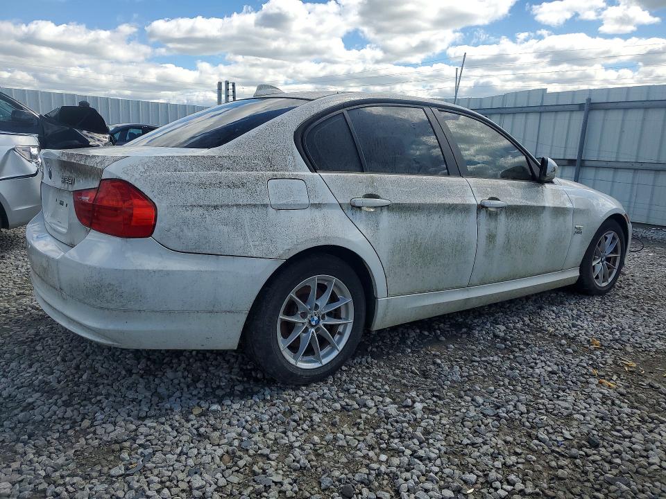 2010 BMW 3 series VIN WBAPK7C57AA461486 COPART salvage auction — MECHANICAL, Oh - Certificate Of Title, sold $225 on 2026-07-10 (photo 3)