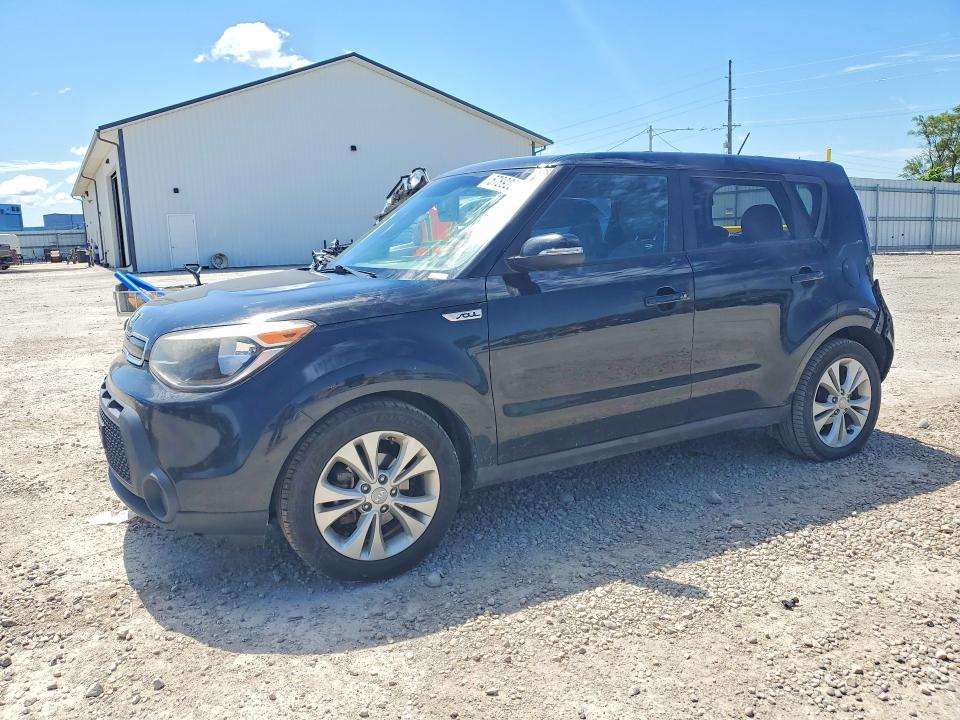 2014 Kia Soul VIN KNDJP3A52E7074742 COPART salvage auction — REAR END, Ia - Cert Of Title-Salvage Title, sold $1,400 on 2026-07-24 (photo 1)