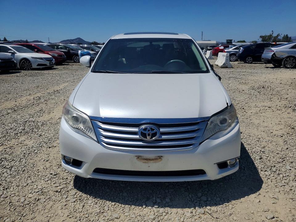 2011 Toyota Avalon VIN 4T1BK3DB3BU371869 COPART salvage auction — REAR END, Ca - Salvage Certificate, sold $1,100 on 2026-07-23 (photo 5)