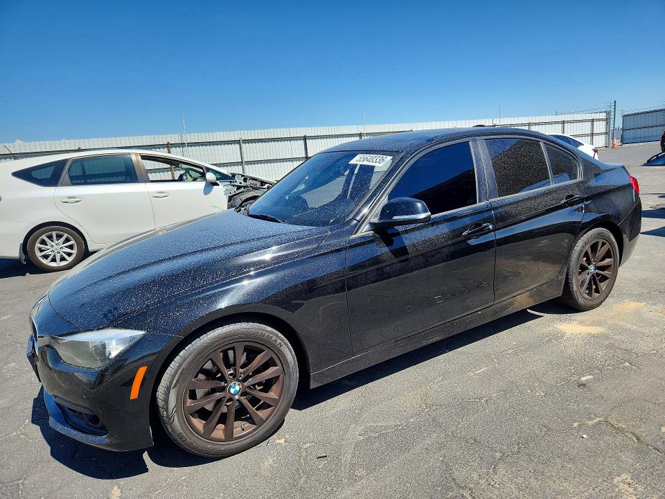 2017 BMW 3 series VIN WBA8E1G3XHNU16417 COPART salvage auction — SIDE, CA - SALVAGE CERTIFICATE, sold $625 on 2026-07-16 (photo 1)