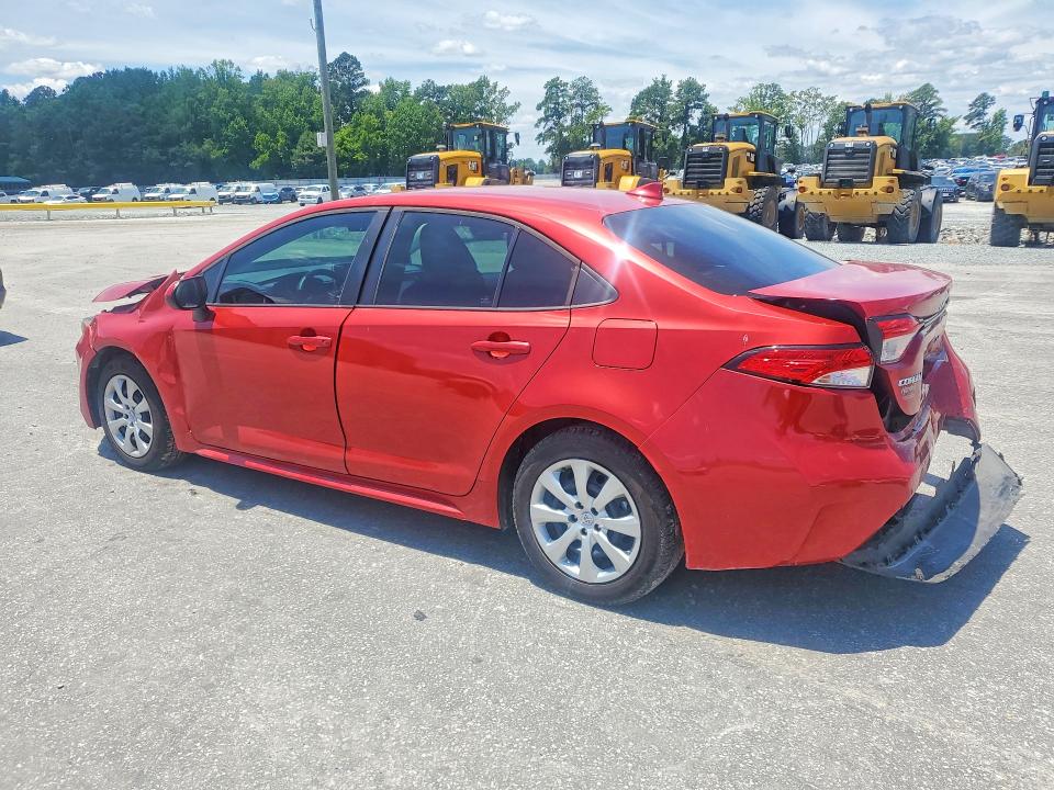 2021 Toyota Corolla VIN 5YFEPMAE6MP251023 COPART salvage auction — REAR END, Nc - Salvage Certificate Of Title, sold $1,950 on 2026-07-28 (photo 2)