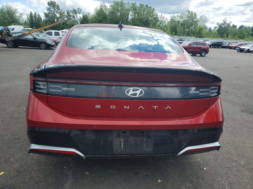 2025 Hyundai Sonata VIN KMHL64JA9SA499464 COPART salvage auction — FRONT END, Or - Wrecker's Notice (Parts Only), sold $125 on 2026-08-03 (photo 6)