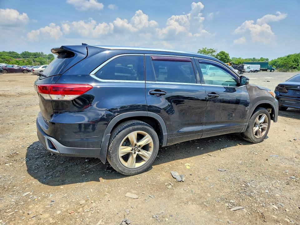 2017 Toyota Highlander VIN 5TDDZRFH0HS421203 COPART salvage auction — FRONT END, MD - CERTIFICATE OF TITLE (P), sold $14,800 on 2026-07-30 (photo 3)