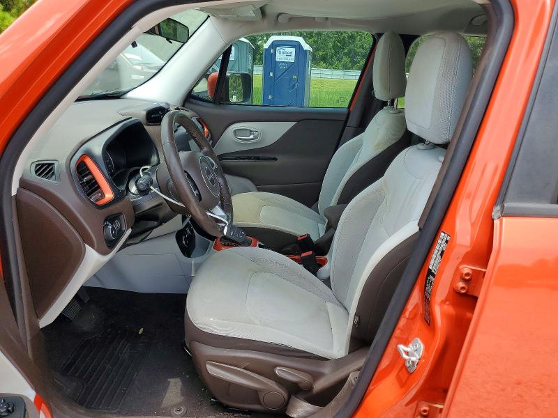 2015 Jeep Renegade VIN ZACCJBBT9FPB88467 COPART salvage auction — REAR END, Nj - Cert Of Title-Salvage, sold $2,100 on 2026-07-28 (photo 7)