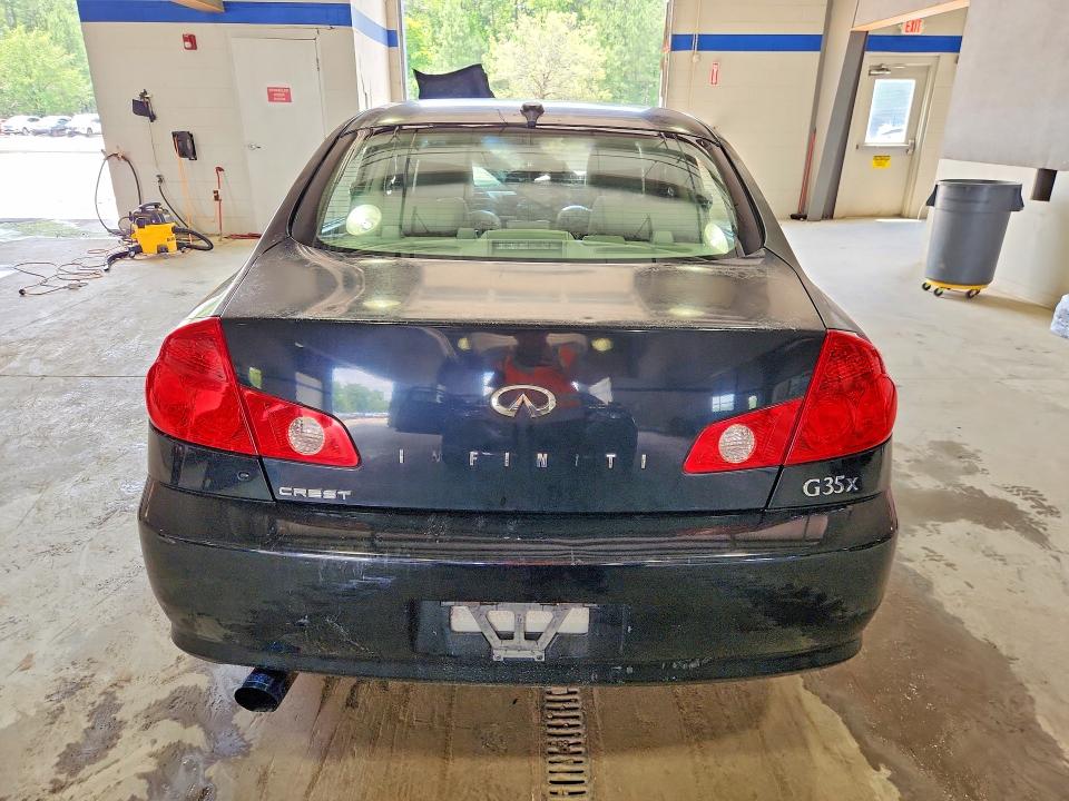 2005 Infiniti G VIN JNKCV51F05M311814 COPART salvage auction — FRONT END, Va - Cert Of Title - Salvage, sold $325 on 2026-07-17 (photo 6)